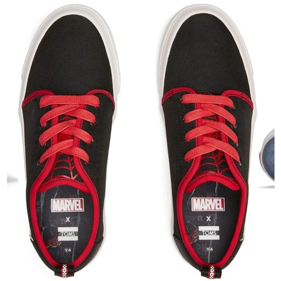 Toms x Marvel spiderman shoes 2.5 youth - Picture 11 of 11
